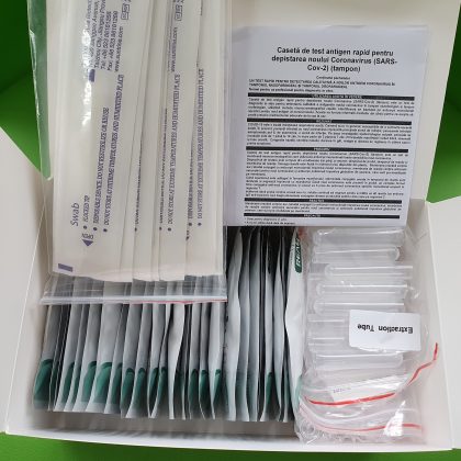 Test Rapid Antigen Covid-19 (set 25 bucăţi)