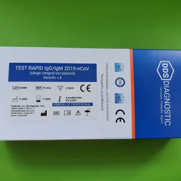 Test Rapid Anticorpi Covid-19, IgG/IgM (set 2 bucăţi)