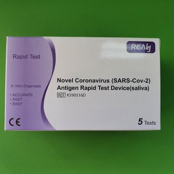 Test Rapid Antigen Covid-19 Salivă (set 5 bucăţi)