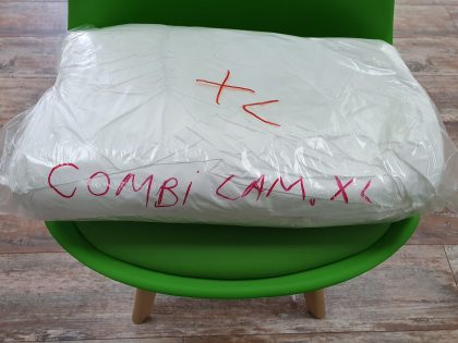 Combinezon Impermeabil, TNT Laminat, 3 Straturi, 60 g/mp - Mărimea XL (în imagine este un set de 5 bucăţi, dar se vinde la bucată)