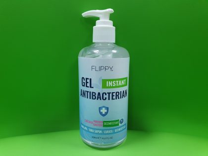 Dezinfectant Gel pentru Mâini, Flippy 70% Alcool, Flacon 300 ml