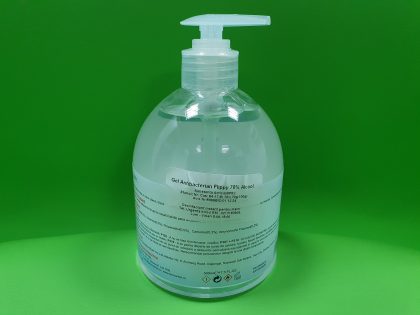 Dezinfectant Gel pentru Mâini, Flippy 70% Alcool, Flacon 500 ml - Verso